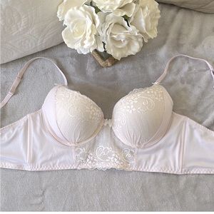 Nude Lace Push Up Bra Sophie B 36C